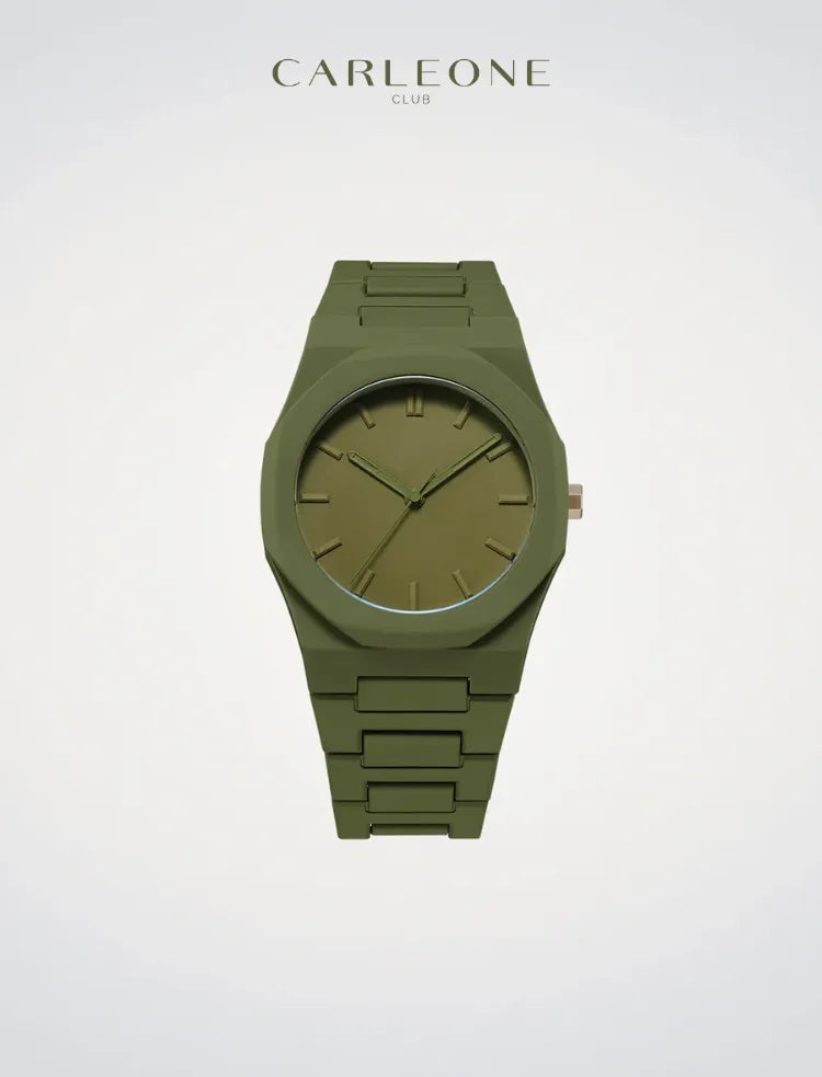 Carleone Arab Noir Watch - Military Green