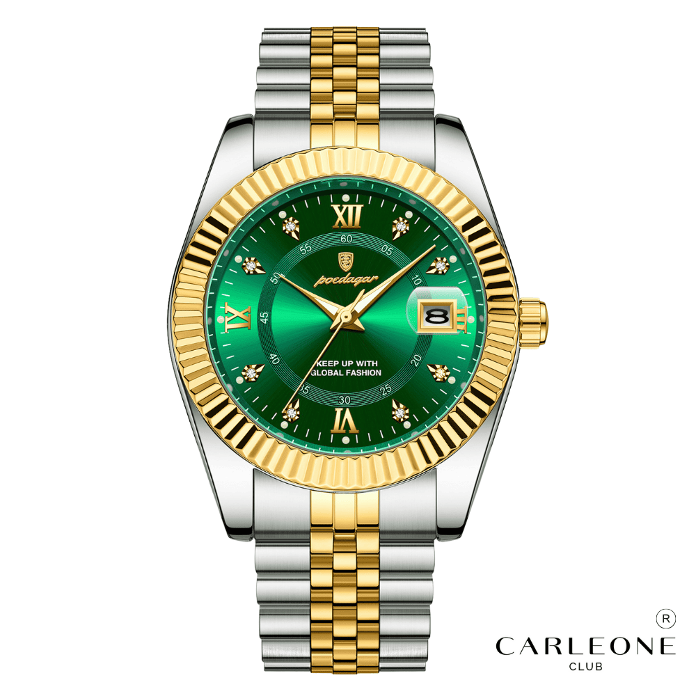Poedagar x Carleone | Relogio Presidente Arctic Crown - Limited Edition