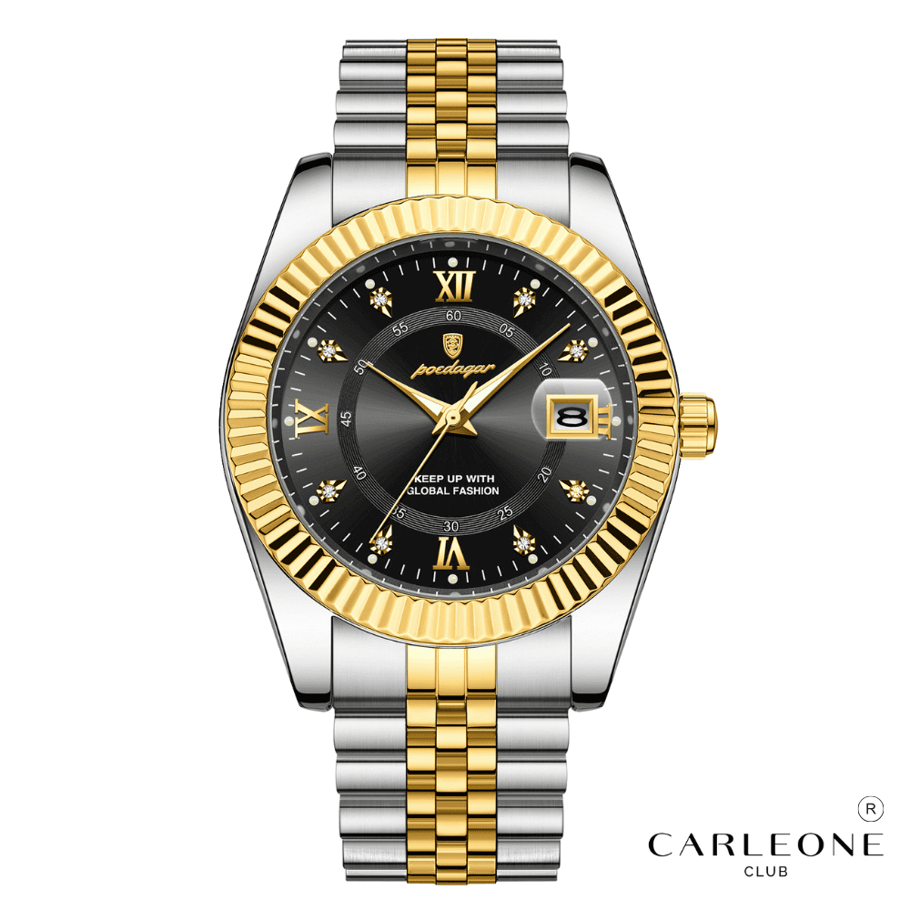 Poedagar x Carleone | Relogio Presidente Arctic Crown - Limited Edition