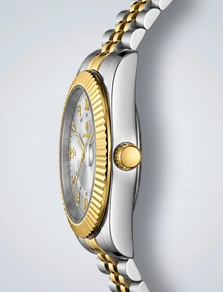 Poedagar x Carleone | Relogio Presidente Gold Sovereign  - Limited Edition
