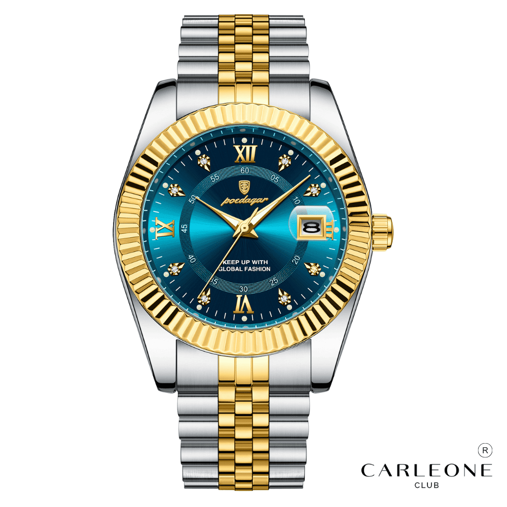 Poedagar x Carleone | Relogio Presidente Arctic Crown - Limited Edition